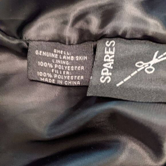 ROUNDTREE AND YORK Men Black Lambskin Leather Jacket XL - Picture 11 of 16